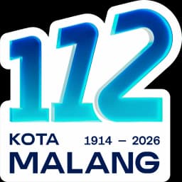 Logo HUT 112 Kota Malang